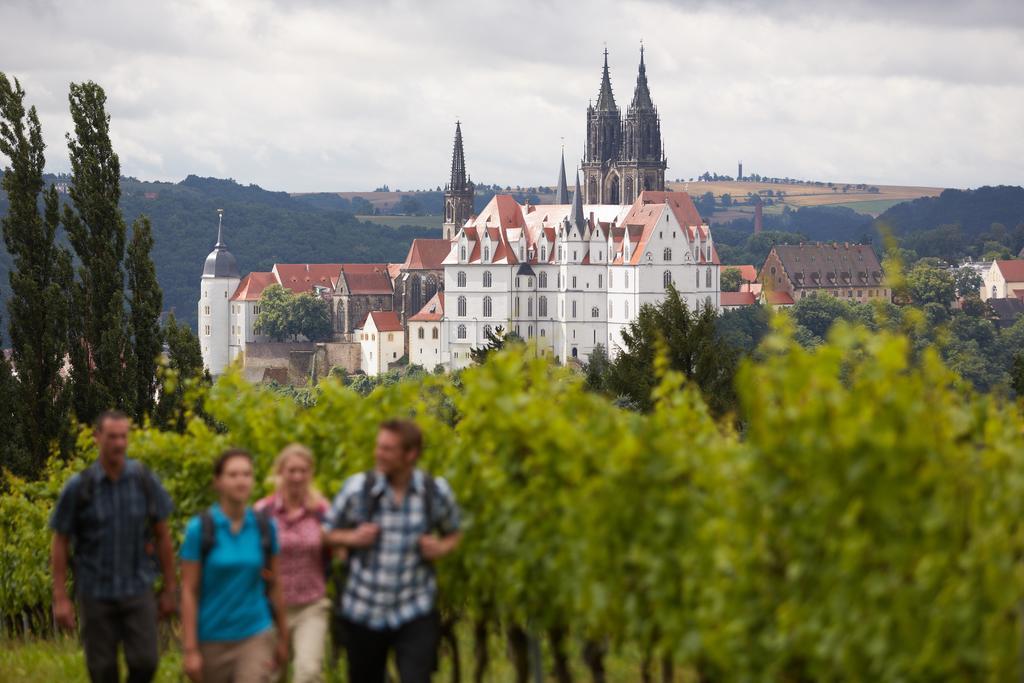 Hôtel Gastehaus Im Weingut Schloss Proschwitz à Meissen Extérieur photo